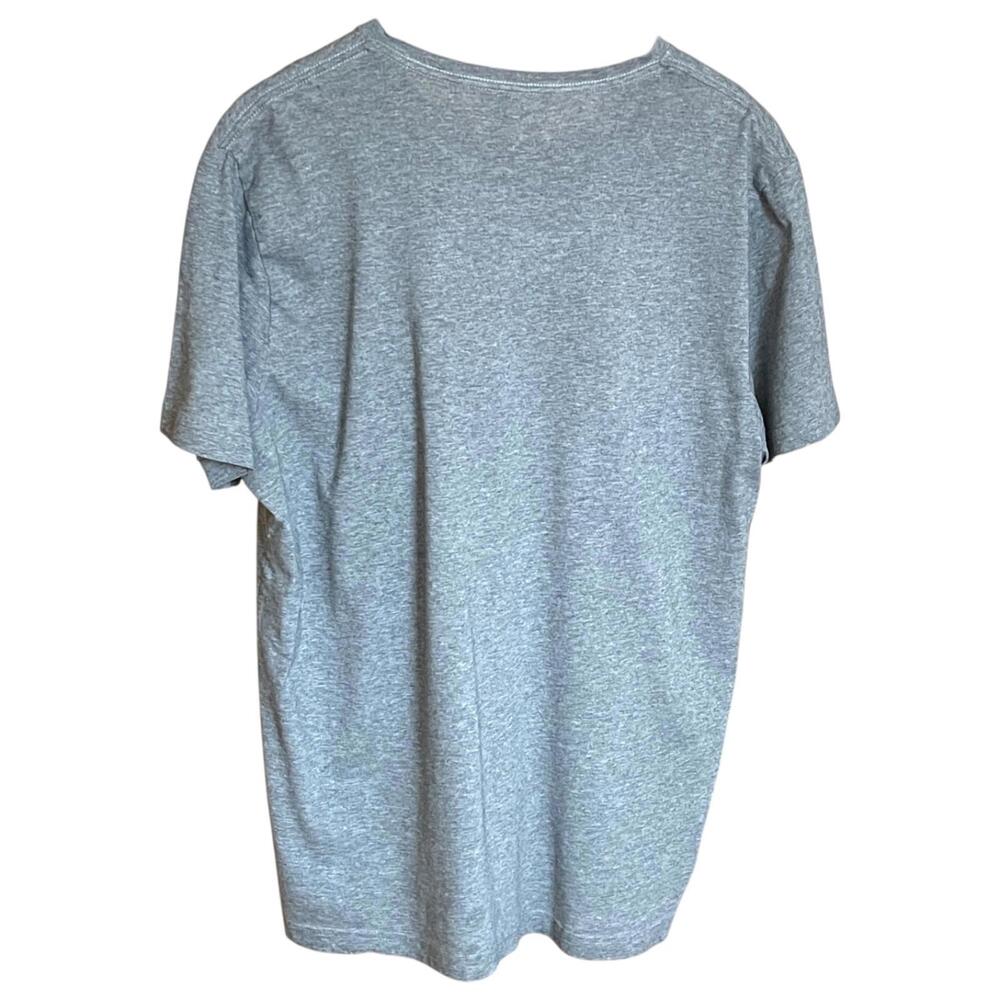 Puma Mens XL Gray V-Neck T-Shirt Short Sleeve Athletic Casual Tee CLEAN! - Picture 2 of 5